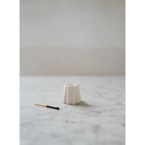 Ovo Things Porcelain Candle holder glossy white